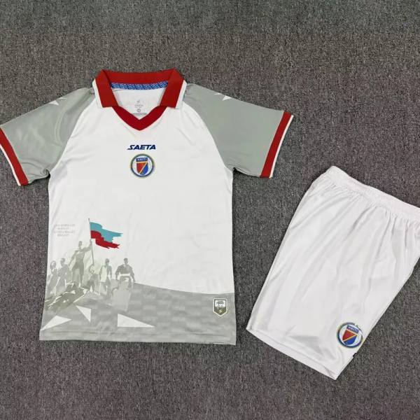 2026-27 Haiti Away Kids Soccer Jersey
