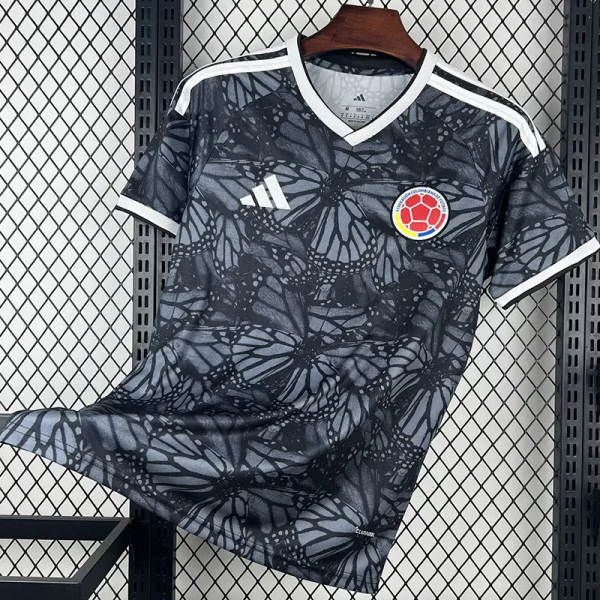 2026-27 Colombia Black Goalkeeper Fans Soccer Jersey