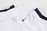 2026-27 France White Half Pull Tracksuit (半拉链)