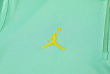 2026-27 Brazil Light green Half Pull Tracksuit (半拉链)