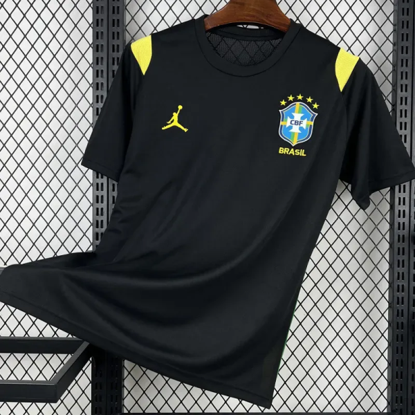 2026-27 Brazil Black Training shirts (圆领)