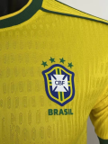 1998 Brazil Home Player Version 球员 Retro Soccer Jersey