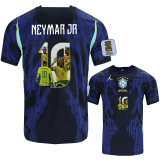 2026-27 Brazil Away Neymar Jr #10 Fans Soccer Jersey (Picture Number)