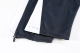 2026-27 England White Kids Half Pull Tracksuit (童装)(涂鸦半拉链)