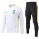 2026-27 Brazil White Half Pull Tracksuit (半拉链)