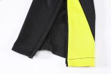 2026-27 Brazil Green Kids Half Pull Tracksuit (童装)(涂鸦半拉链)