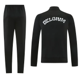 2026-27 Belgium Black Jacket Tracksuit #01