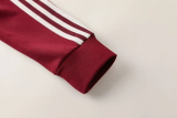 2026-27 Spain Brown Red Jacket Tracksuit #01