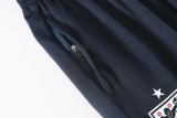 2026-27 England White Kids Half Pull Tracksuit (童装)(涂鸦半拉链)