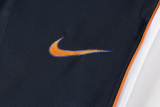 2026-27 France White Half Pull Tracksuit (半拉链)