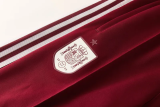 2026-27 Spain Brown Red Jacket Tracksuit #01