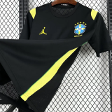2026-27 Brazil Black Training shirts (圆领)
