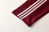 2026-27 Spain Brown Red Jacket Tracksuit #01