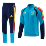2026-27 Spain Lake blue Jacket Tracksuit #02