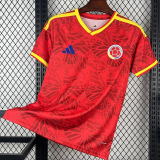2026-27 Colombia Red Goalkeeper Fans Soccer Jersey