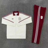 2026-27 Spain White Jacket Tracksuit #01