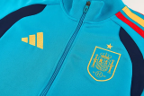 2026-27 Spain Lake blue Jacket Tracksuit #02
