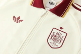 2026-27 Spain White Jacket Tracksuit #01