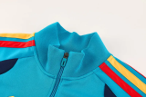 2026-27 Spain Lake blue Jacket Tracksuit #02