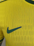 1998 Brazil Home Player Version 球员 Retro Soccer Jersey