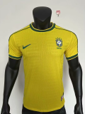 1998 Brazil Home Player Version 球员 Retro Soccer Jersey