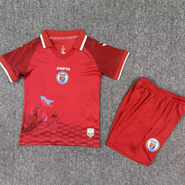 2026-27 Haiti Third Kids Soccer Jersey