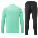 2026-27 Brazil Light green Half Pull Tracksuit (半拉链)