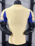 2025-26 Marseille Earthy Yellow Player Version Soccer Jersey