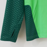 2026-27 Mexico Green Top Half Pull Tracksuit (半拉上衣)