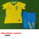 2026-27 Brazil Home Kids Player Version Soccer Jersey (球员童装)