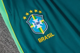 2026-27 Brazil Lake blue Half Pull Tracksuit #B26041(半拉链)