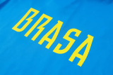 2026-27 Brazil Lake blue Half Pull Tracksuit #B26041(半拉链)