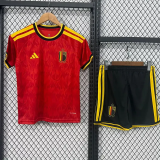 2026-27 Belgium Home Kids Soccer Jersey