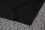 2026-27 Netherlands Black Half Pull Tracksuit #B26043(半拉链)