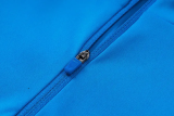 2026-27 Brazil Lake blue Half Pull Tracksuit #B26041(半拉链)