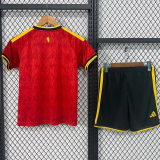 2026-27 Belgium Home Kids Soccer Jersey