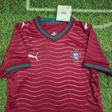2026-27 Portugal Home Kids Soccer Jersey