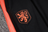 2026-27 Netherlands Black Half Pull Tracksuit #B26043(半拉链)