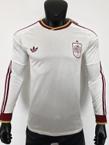 2026-27 Spain Away Long Sleeve Player Version Soccer Jersey (长袖球员)