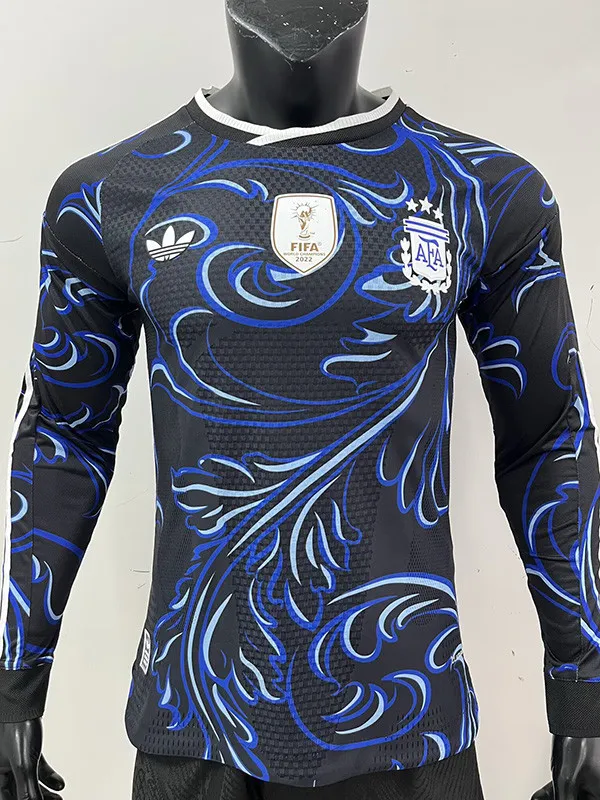 2026-27 Argentina Away Long Sleeve Player Version Soccer Jersey (长袖球员)