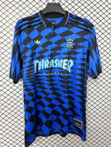 26-27 Argentina Blue Black Joint Edition Training shirts