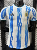 2026-27 Argentina Blue White Special Edition Player Version Soccer Jersey