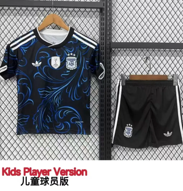 2026-27 Argentina Away Kids Player Version Soccer Jersey (球员童装)