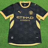 26-27 Man City Black Player Version Soccer Jersey
