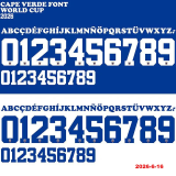 2026-27 Cape Verde Away Fans Soccer Jersey