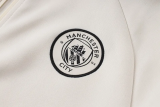 26-27 Man City Beige Jacket Tracksuit #A26042