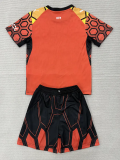26-27 Man City Orange Goalkeeper Kids Soccer Jersey
