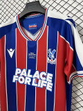 25-26 Crystal Palace Home UECL Finals Edition Fans Soccer Jersey (决赛版)