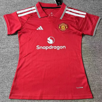 26-27 Man Utd Home Women Soccer Jersey (女)