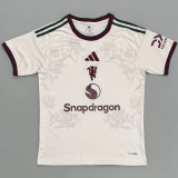 26-27 Man Utd Special Edition Fans Training shirts (玫瑰花纹)